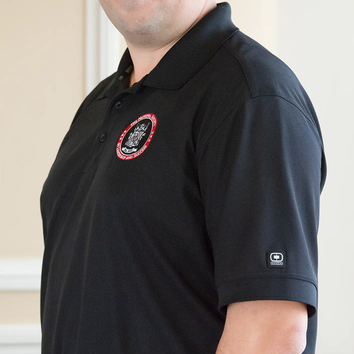 NSLS Relaxed Fit OGIO Polo - Black