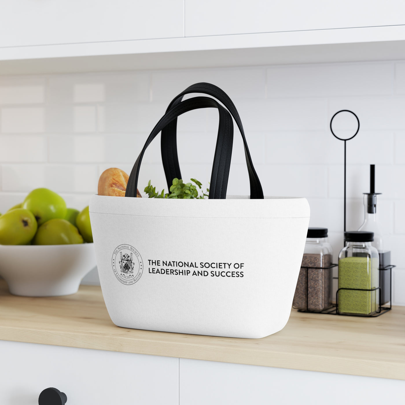 NSLS Lunch Bag with Magnetic Button Closure