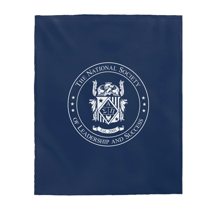 Velveteen Plush Blanket with NSLS Seal